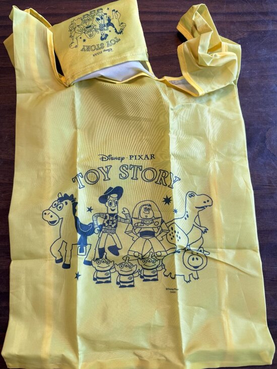 Daiso Other - Toy Story Bag Disney Shopping Groceries Bag Pixar Tote Bag Nylon Reusable Bag